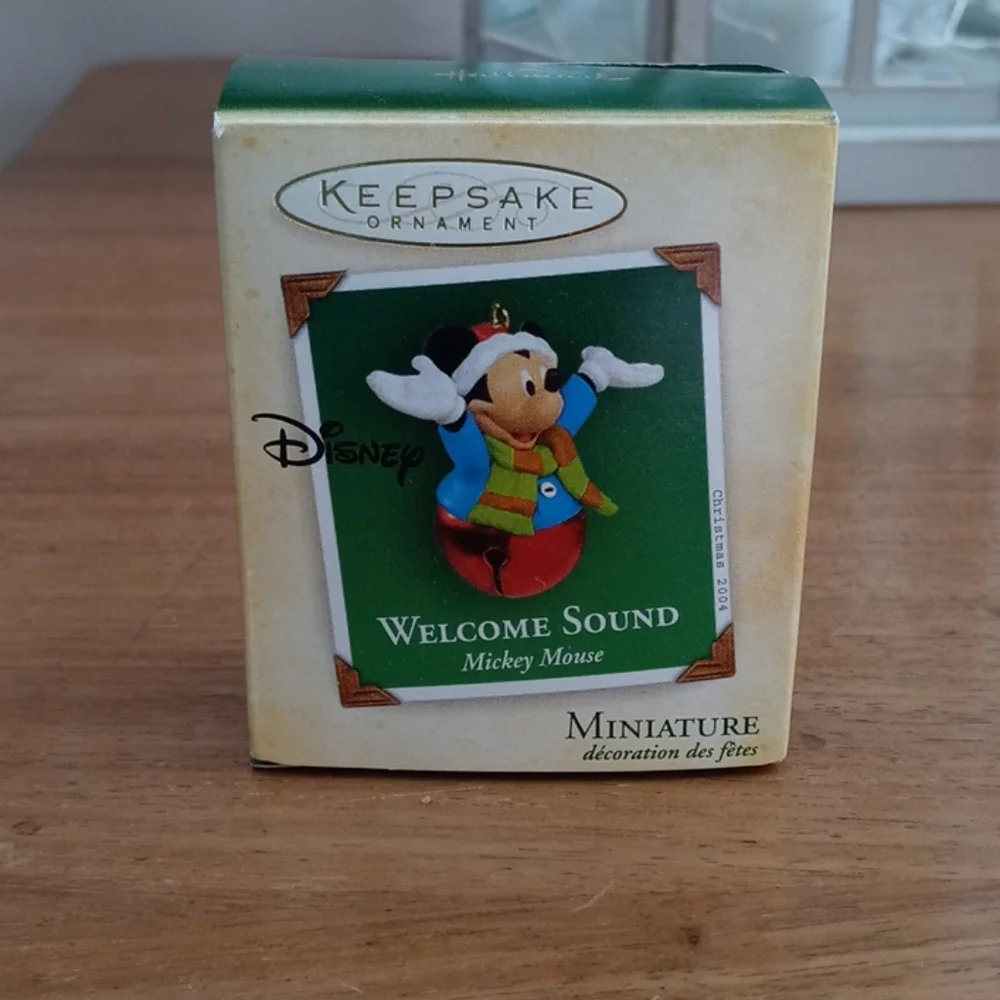 Hallmark Mickey Mouse Miniature Ornament